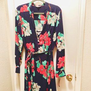 NWT Nanette Lepore Floral Pintuck Dress